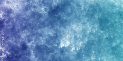 Light blue white vector layout with cloudscape. The summer heaven is colorful clearing day Good weather and beautiful nature. Sky aquarelle painted paper textured canvas for vintage design.	