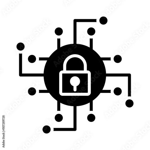 Online Security icon Design