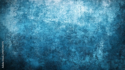 Blue Distressed Vintage Texture Background