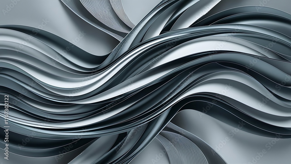 Obraz premium Abstract background with lines and waves. modern design template for your business cards, banner, brochure.