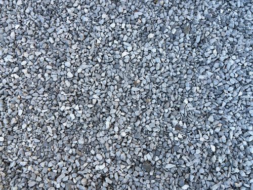 Small grey gravel stones for texture and background