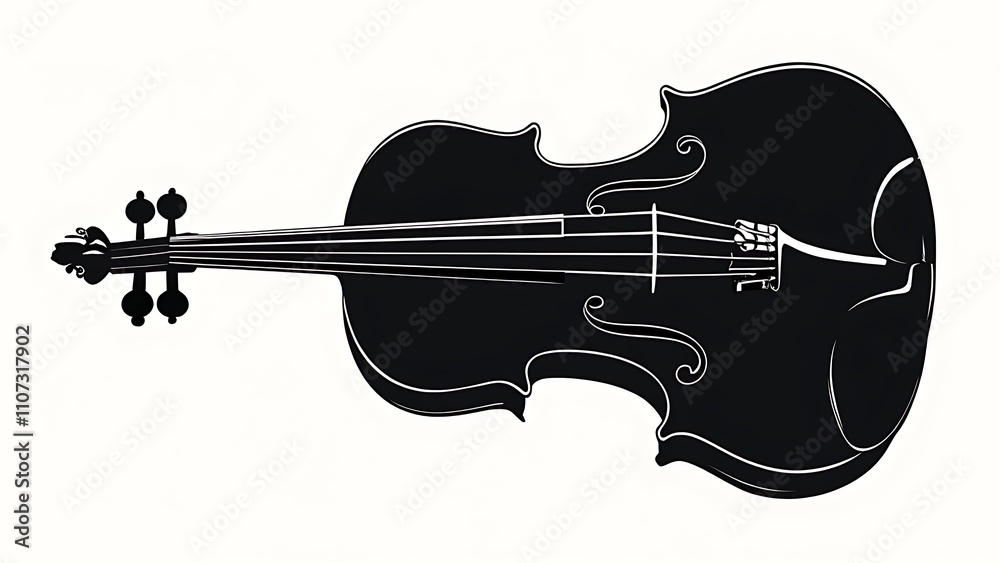 Obraz premium violin and guitar