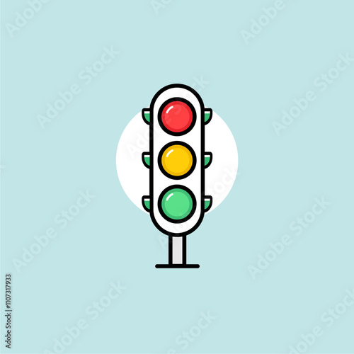 Traffic Light Illustration