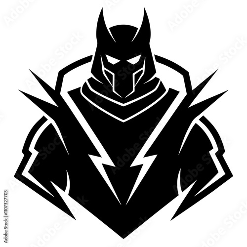 Stormbringer Esport Mascot silhouette vector photo