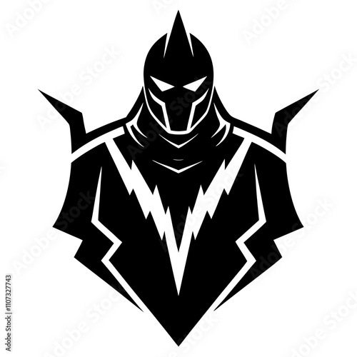 Stormbringer Esport Mascot silhouette vector photo