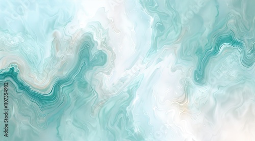 Abstract water ocean wave, blue, aqua, teal marble texture. 