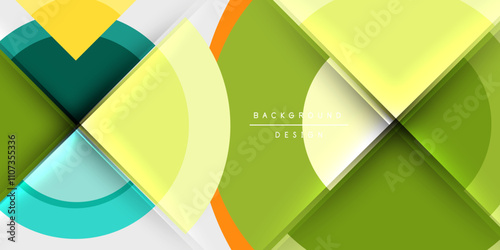 Target circle geometric abstract shapes. Vector Illustration For Wallpaper, Banner, Background, Card, Book Illustration, landing page
