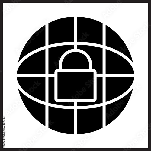 Protected Network icon Design