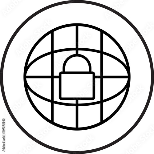 Protected Network icon Design