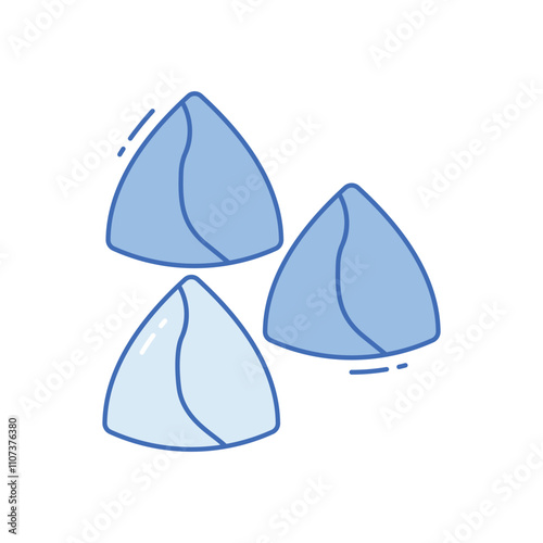 Samosa vector icon
