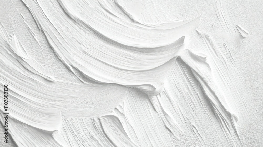 Obraz premium Wavy canvas texture white background