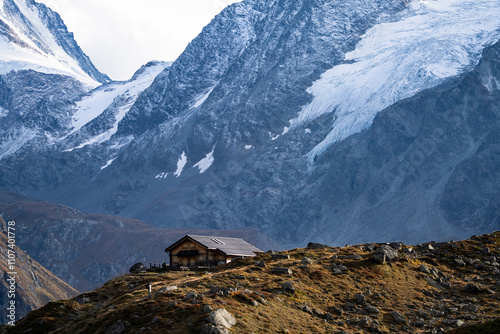 alpine hut cabin