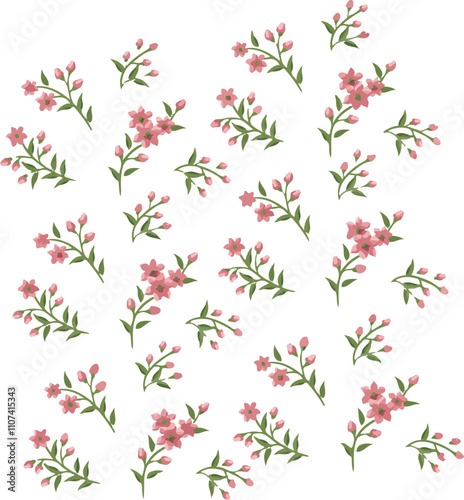 Art & Illustration, red petaled flowers illustration, Flower Petal, Floral background, template, angle, leaf.eps photo