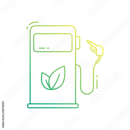 Biofuel vector icon
