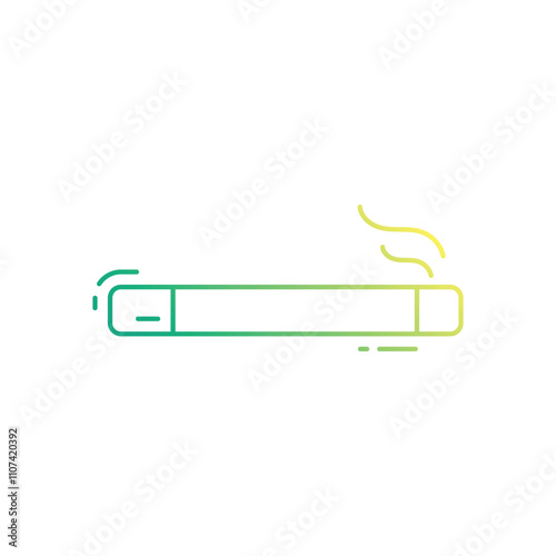 Smoking vector icon