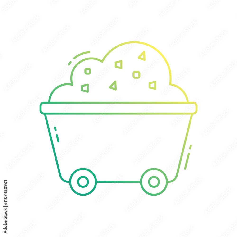 Coal vector icon Coal vector icon