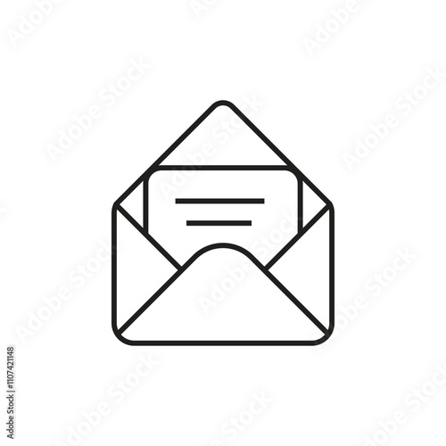 Open Envelope Icon