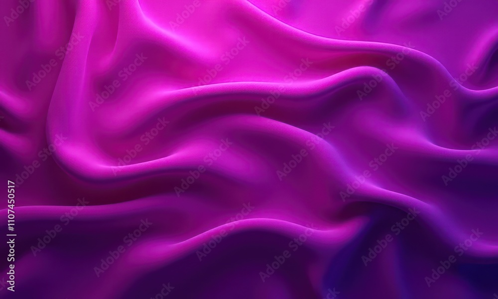 Obraz premium Background fabric with purple wavy pattern