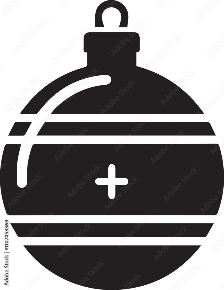 Obraz premium Christmas Ball Vector