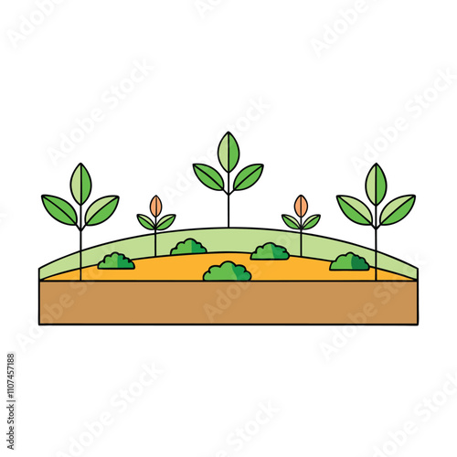 Farm plant growth involves cultivating crops from seeds to maturity, ensuring optimal soil health, water, and nutrients. This process supports sustainable food production and agricultural yield.
