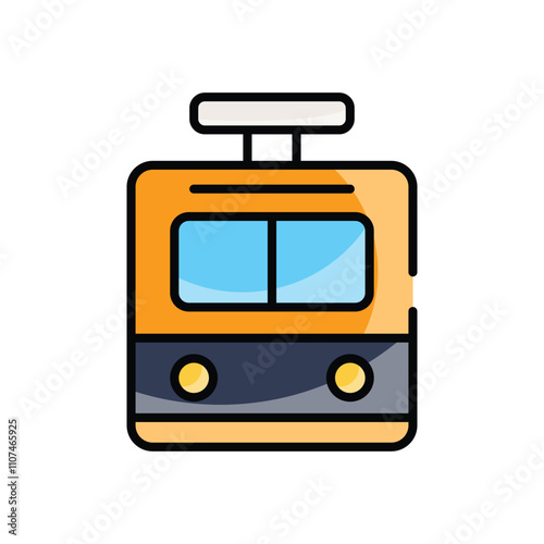 Train vector icon