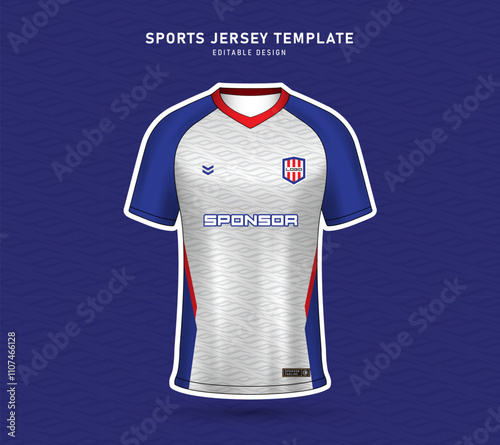 Soccer jersey mockup football t shirt for sublimation