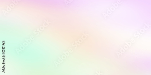 Smooth and blurry colorful gradient mesh background. Modern bright rainbow colors. Easy editable soft colored vector banner template. Color illustration