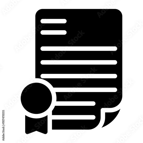license glyph icon