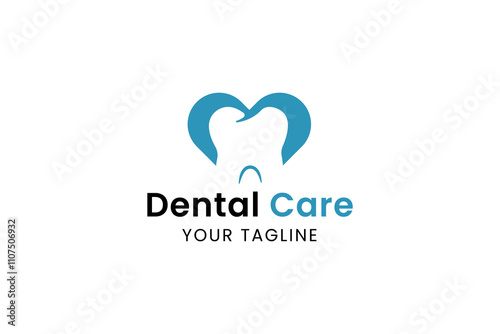 Dental creative idea logo wordmark. Dental Health, dental care and dental clinic. Logo for health, dentist and clinic.