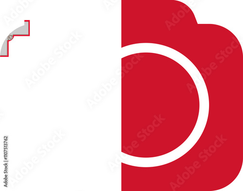 Malta Flag On Camra Icon