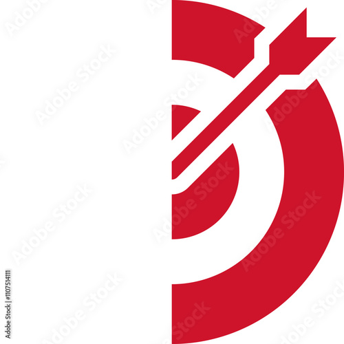 Malta Flag on Target icon