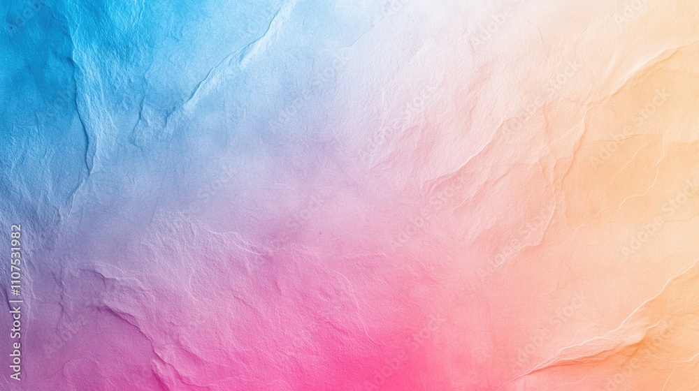 Obraz premium Vibrant Abstract Background with Gradients of Blue, Pink, and Orange