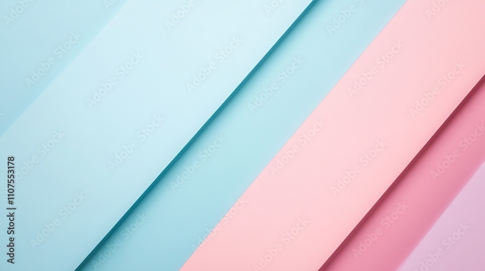 Fototapeta premium Minimalist Pastel Geometric Background. Suitable for backgrounds, graphic design, or branding purposes.