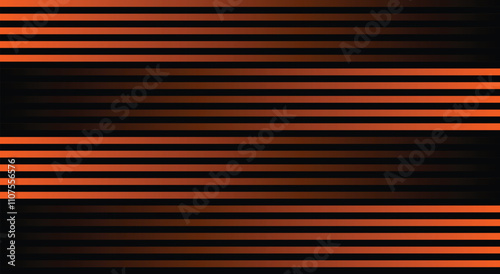 Abstract Banner background with orange Stripes pattern , Technology Background. Abstract Modern Digital 