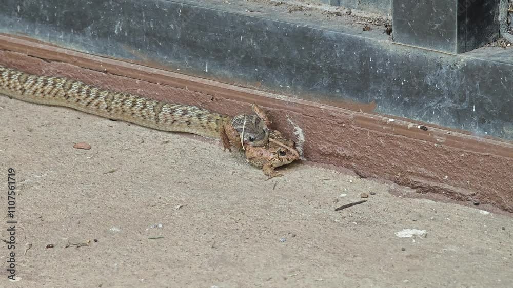 anake feed frog
