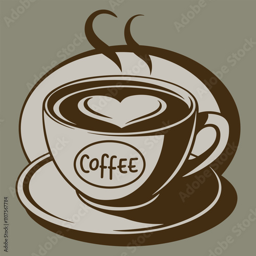coffee logo vector