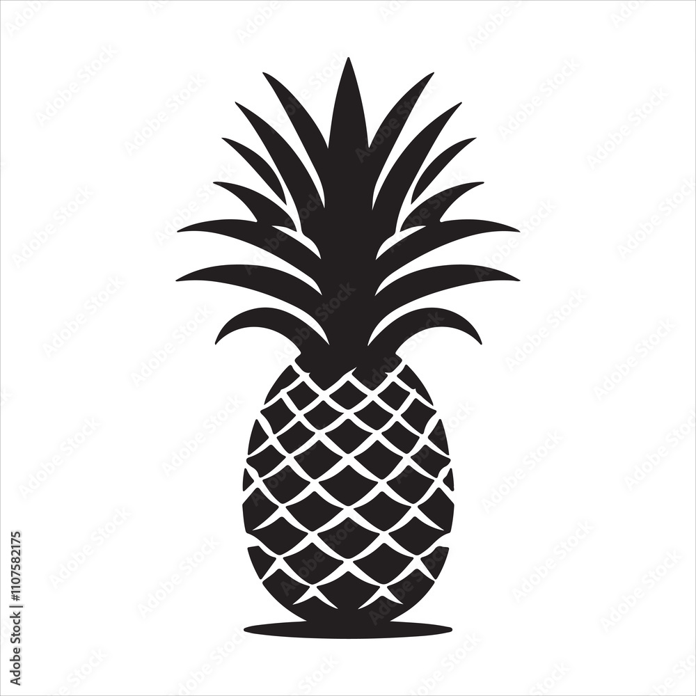 Obraz premium illustration of pineapple
