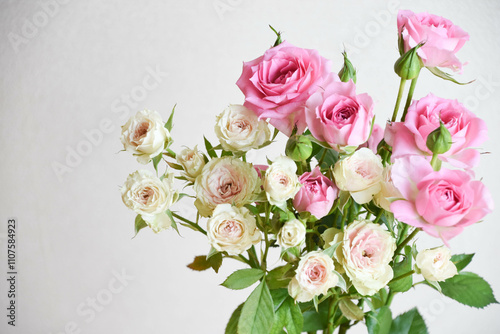 スプレー薔薇の花束