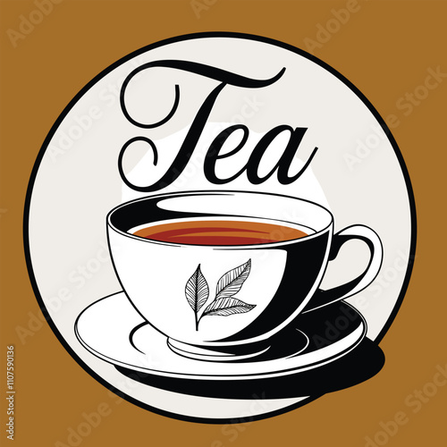  Tea vector