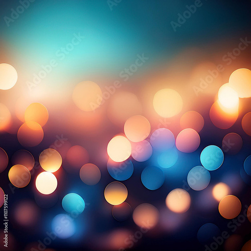 Mesmerizing Bokeh Lights and Enchanting Lens Flare Display