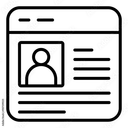 User Persona Icon
