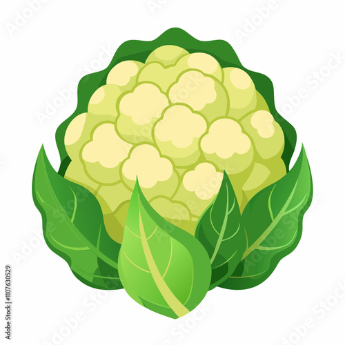 cauliflower illustration With Vector