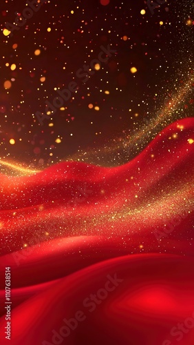 Red Chinese New Year Theme Background