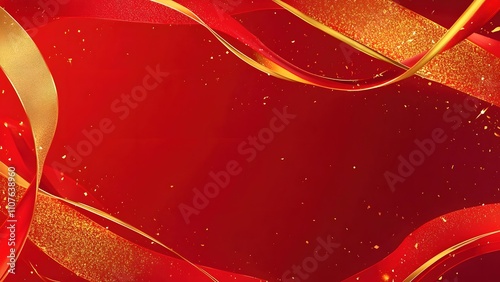 Red Chinese New Year Theme Background