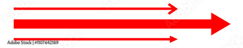 Free Download red arrows straight icon sign. right arrow forward direction graphic. front aim. - GFXLoad