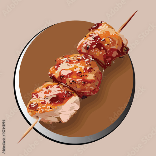 chicken vector