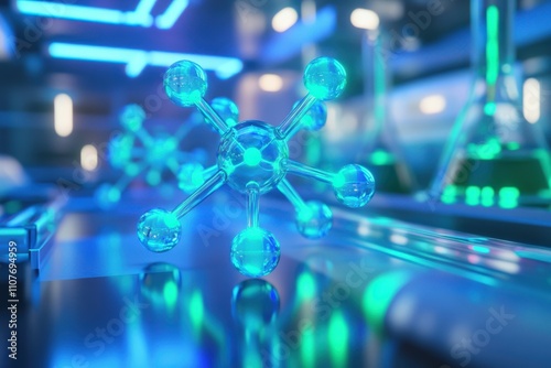 Bonding structure of materials science are relying on knowledge from physics chemistry biology and geology. Molecular structure in a futuristic laboratory setting