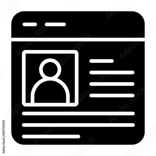 User Persona Icon