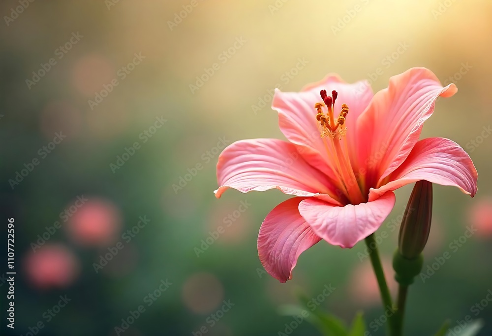 Fototapeta premium Beautiful pictures of flowers with nature