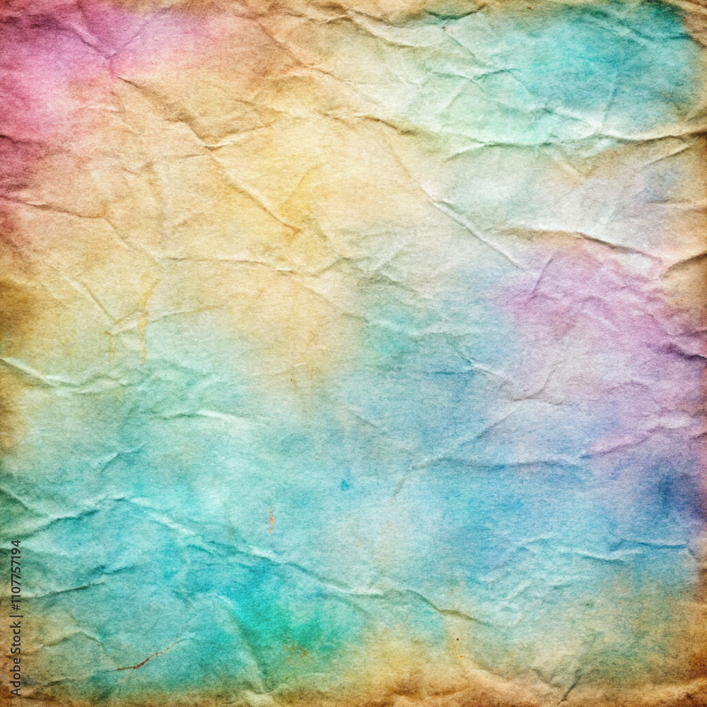 Obraz premium Aged paper background beautiful colors